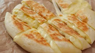 cheese potato bread baked in fry pan | no oven no yeast no egg#shorts #trending #viral