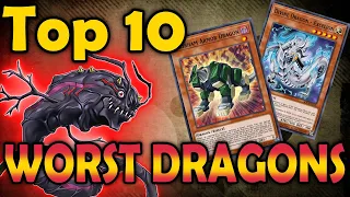 Top 10 Worst Dragons Cards in Yugioh