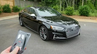 2018 Audi S5 Sportback: Start Up, Exhaust, Test Drive and Review