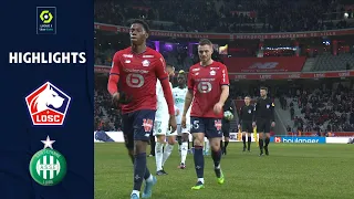 LOSC LILLE - AS SAINT-ÉTIENNE (0 - 0) - Highlights - (LOSC - ASSE) / 2021-2022