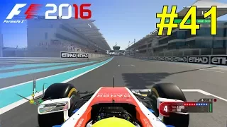 F1 2016 - Career Mode #41: Abu Dhabi Grand Prix - Free Practice & Qualifying