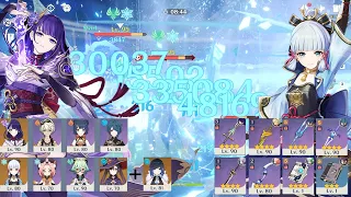 3.5 Abyss - F2P Ayaka Freeze & Raiden National Destroy Spiral Abyss Floor 12 - Genshin Impact