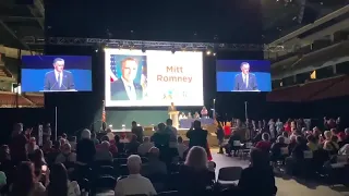 Mitt Romney booed at Utah Republican Party convention