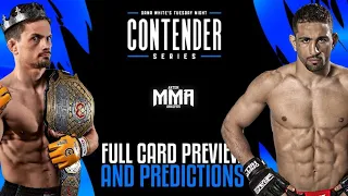 Contender Series 2023: Week 2 Full Card Preview and Predictions