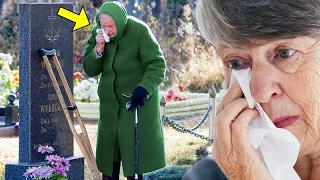 Sick mum DIGS UP SON'S GRAVE after a year (Find out why)