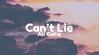 Ali Gatie - Can’t Lie (So I fell for you Foolish move that I fell for you) (Lyrics/Letras)