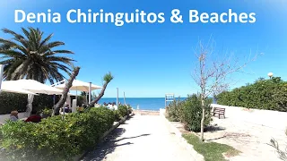 4K Denia Chiringuitos & Beach Restaurants Part 1 - Costa Blanca - Spain - Denia Beaches