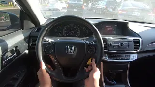 2014 Honda Accord Sport POV ASMR Test Drive