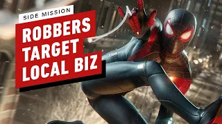 Spider-Man: Miles Morales PS5 Walkthrough - Side Mission: Robbers Target Local Biz