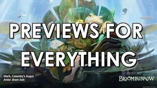 Huge Mtg Previews! Outlaws, Bloomburrow, MH3, and Assassin's Creed Cards | Mtg