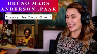 Bruno Mars, Anderson .Paak, Silk Sonic "Leave the Door Open" REACTION & ANALYSIS by Vocal Coach