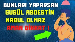 Gusül Abdesti Alırken Birçoğumuzun Yaptığı 8 Büyük Hata (Gusül Abdesti NASIL Alınır) GUSÜL Abdesti,