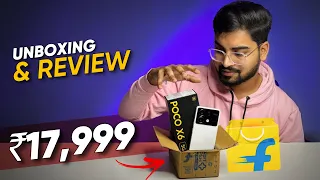 POCO X6 5G Unboxing and Review | Camera & BGMI Test | ₹17,999 🤑