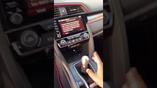 How to Turn OFF Rev Match Downshifting in Honda Civic Type R