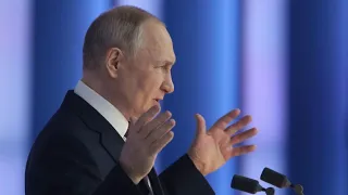 Putins Rede zur Lage der Nation: Verantwortung für Krieg liegt allein bei westlichen Eliten