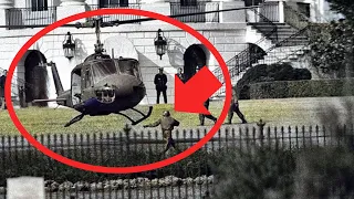 A Soldier Stole a Helicopter and Landed on the White House Front Lawn