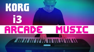 KORG i3 - 80's ARCADE MUSIC - No Talking