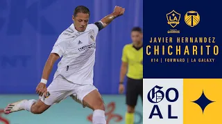 GOAL: Chicharito scores his first goal in MLS vs. Portland Timbers | July 13, 2020