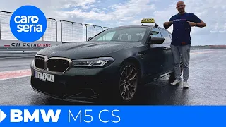 BMW M5 CS: One turn away from throwing up (REVIEW 4K) | CaroSeria