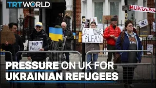 UK govt under pressure to relax visa rules for Ukrainian refugees