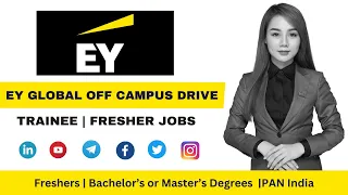 EY Global Off Campus Drive 2023 | Pan India | IT Jobs