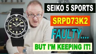 SEIKO 5 SPORTS - SRPD73K2. I think I was just unlucky! REVIEW
