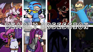 Deadly Obsession, but every turn a different cover/character is used