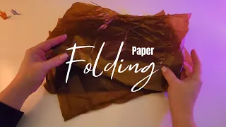 ⏰ 3 Hours (Almost) Paper Symphony: Folding, Unfolding, Rain, and Clock Ticks for Ultimate Relaxation