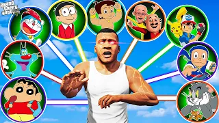 FRANKLIN Upgrading TO THE STRONGEST CARTOON in GTA 5 (Hindi) | GTA5 AVENGERS (GTA 5 mods)