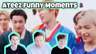 ATEEZ FUNNY MOMENTS - REACTION