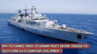 Now Germany sends warship in #SouthChinaSea to defy China !