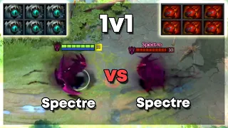 6x Skadi Spectre vs 6x Heart Spectre | Level 30 Dota 2 1v1 | Who Will Win?