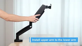 How to Install Single Monitor Desk Mount (MP0004)