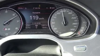 0-100 km/h Audi S8 Plus 605 HP