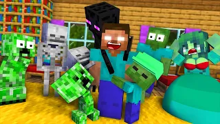 Monster School : ALL CUTE BABY MONSTERS - Minecraft Animation