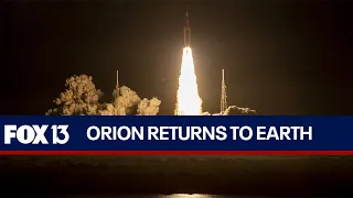 Orion Returns to Earth