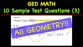 GED Math: 10 Sample Test Questions (3)