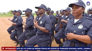 Encerramento do 17º Curso de Ordem Pública no Centro de formação regional Norte