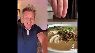 Gordon Ramsay's reaction to my vegan ramen...