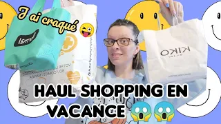 gros haul shopping de vacances 🛍️😜