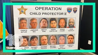 Sheriff Judd: Polk County child predator operation leads to 12 arrests