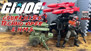 GI Joe Cobra H.I.S.S. Techno-Viper & H.M.S. Review