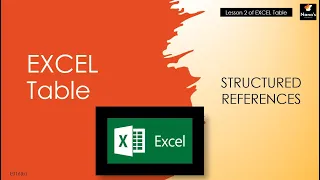Structured References in Excel Tables