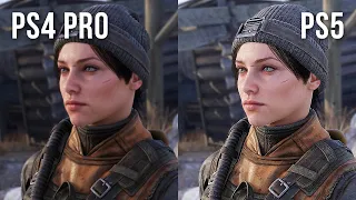 Metro Exodus - Graphic Comparison - PS4pro vs PS5 (with update) 4K 60FPS