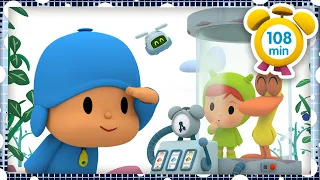 🚀 POCOYO in ENGLISH - Crazy trips [ 108 minutes ] | Full Episodes | VIDEOS and CARTOONS for KIDS