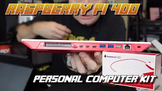 Raspberry Pi 400 Personal Computer Kit - Unboxing, Setup and Four OSes!