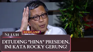 Dituding Hina Presiden, Ini Kata Rocky Gerung | NILUH