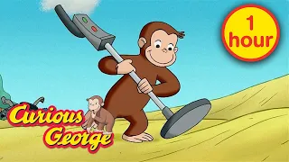 George learns how to make a metal detector 🐵 Curious George 🐵 Kids Cartoon