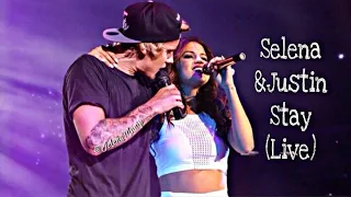 Justin Bieber & Selena Gomez - Stay (Live)