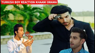 Turkish Boy Reaction to Mir Hadi Best Scene | Khaani and Mir Hadi | Pakistani Drama | TPMK Reaction
